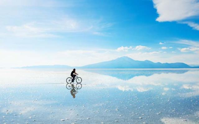 Salar de Uyuni en Bolivia